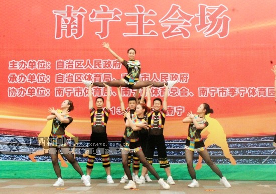 第五届广西体育节开幕 掀起体育健身热潮(组图)