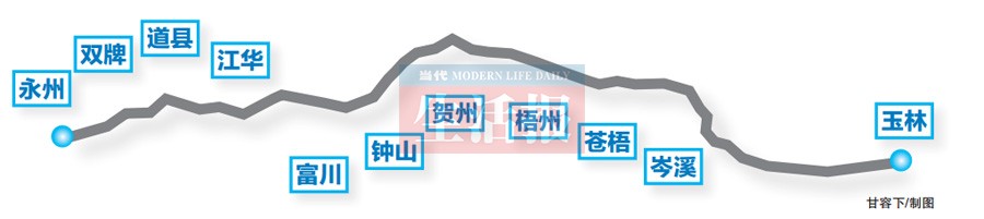 益湛铁路提速成广西最快普铁 南宁到梧州时间缩短