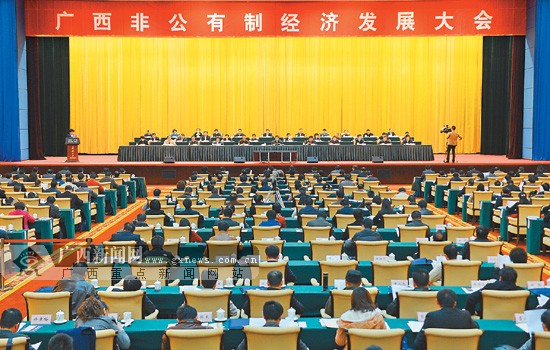 广西非公有制经济发展大会召开 释放创新创业活力