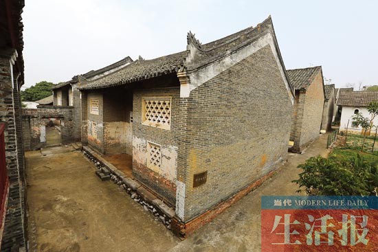 南宁那学坡:古民居蕴含古老文化 闹市边缘好去处