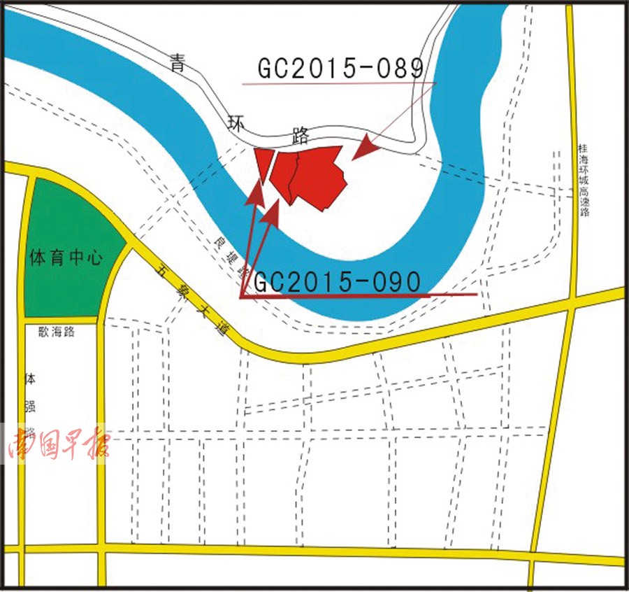 南宁两地块成交 青环路旁将建东盟文化博览园(图)
