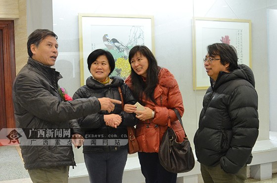 “水墨艺心”中国画作品展在南宁举办(图)